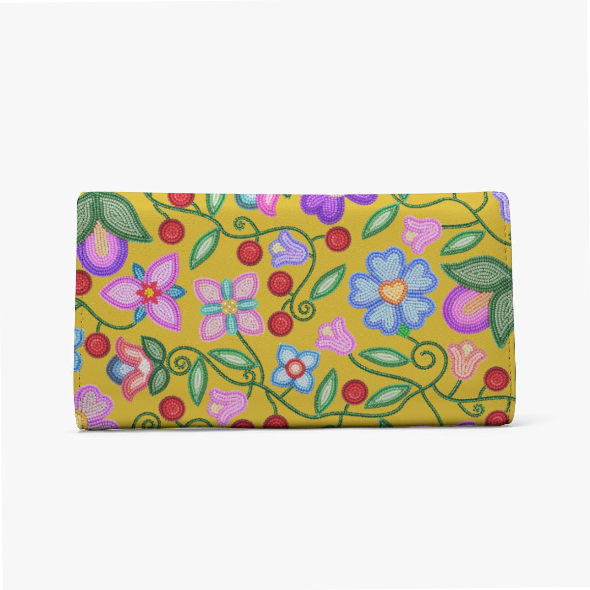 Petal Harmony Ochre  Wallet