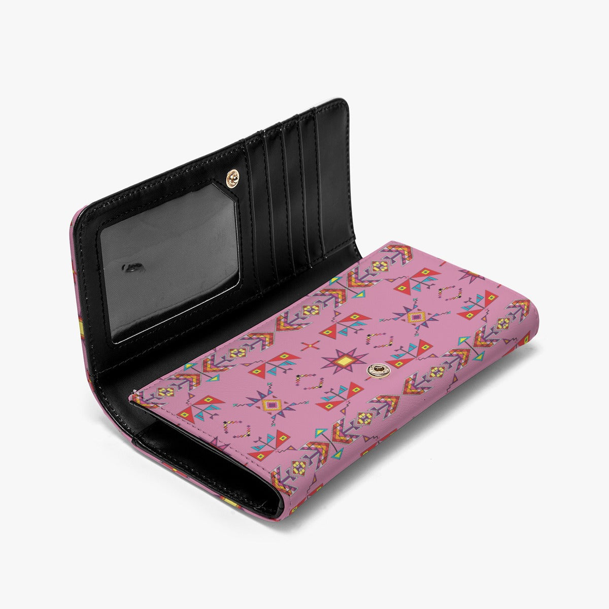 Scattered Generations Pink Foldable Wallet