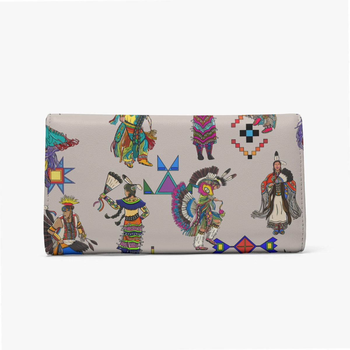 Grand Entry Dancers Muslin Foldable Wallet