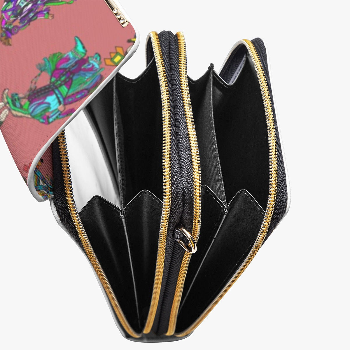 Men's Grass Dancers Terra Cotta Mobile Phone Chest Bag