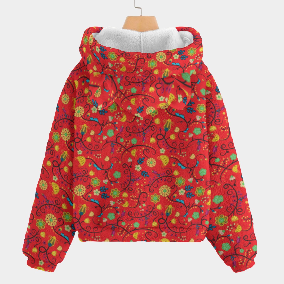 Nipin Blossom Fire Youth Hoodie with Ears