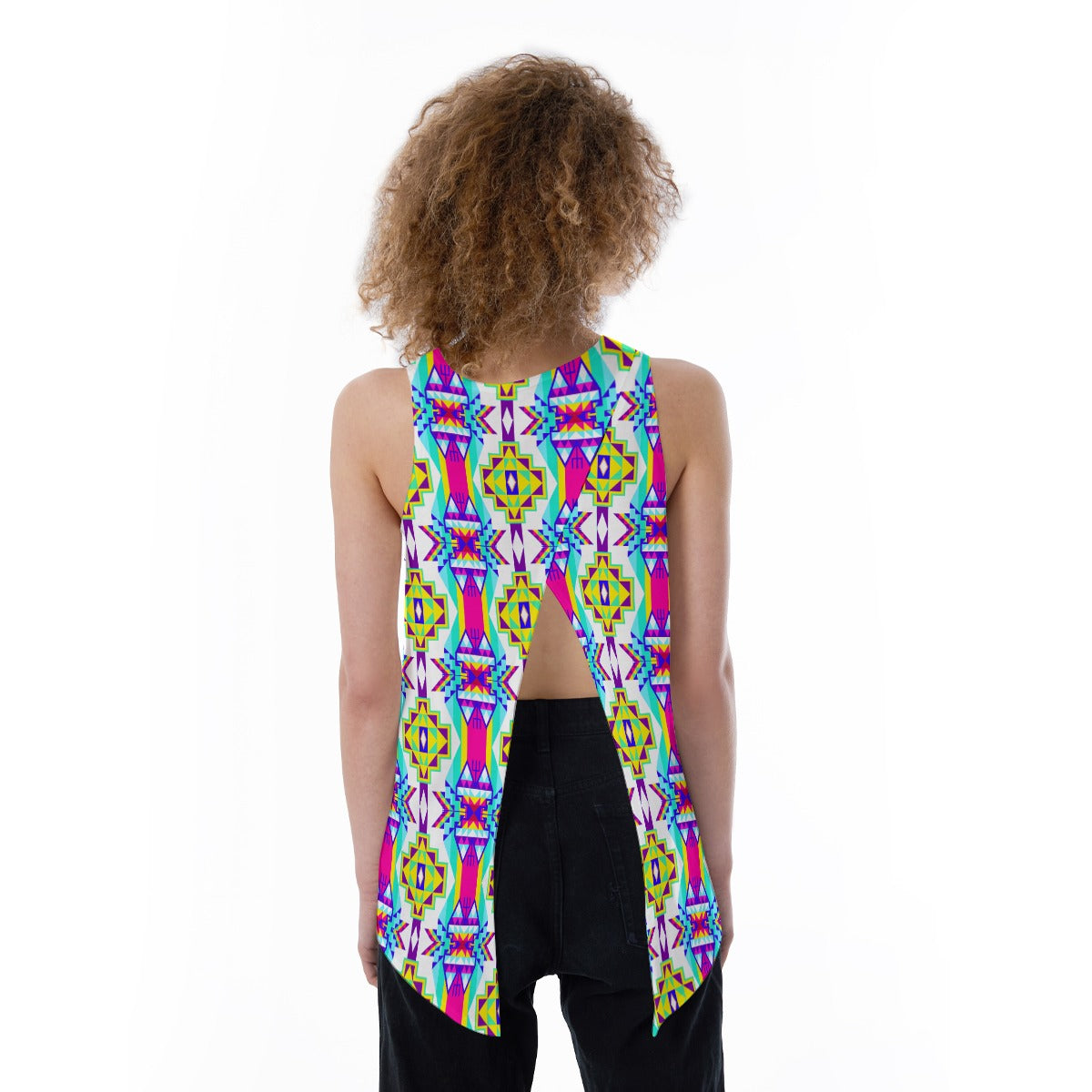 Fancy Champion Split Back Tank Top