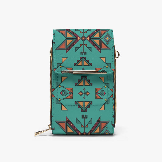 Arrow Dawn Turquoise Phone Bag