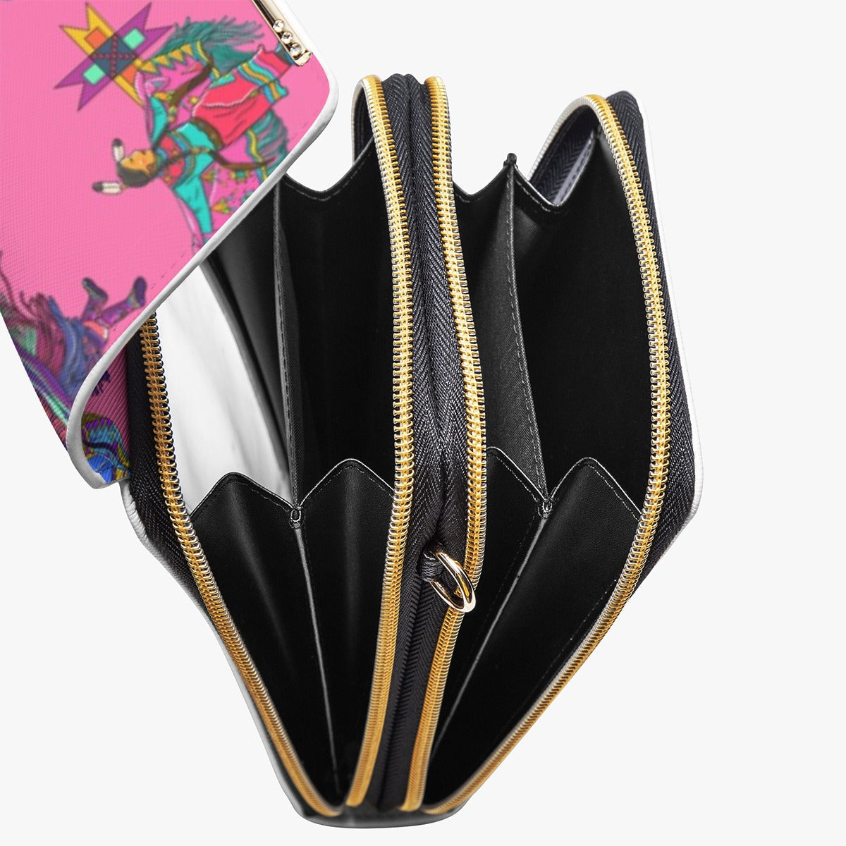 Women's Fancy Dancers Pink Mobile Phone Chest Bag