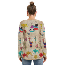 Load image into Gallery viewer, Floral Ledger Way of Life Tie Sweatshirt
