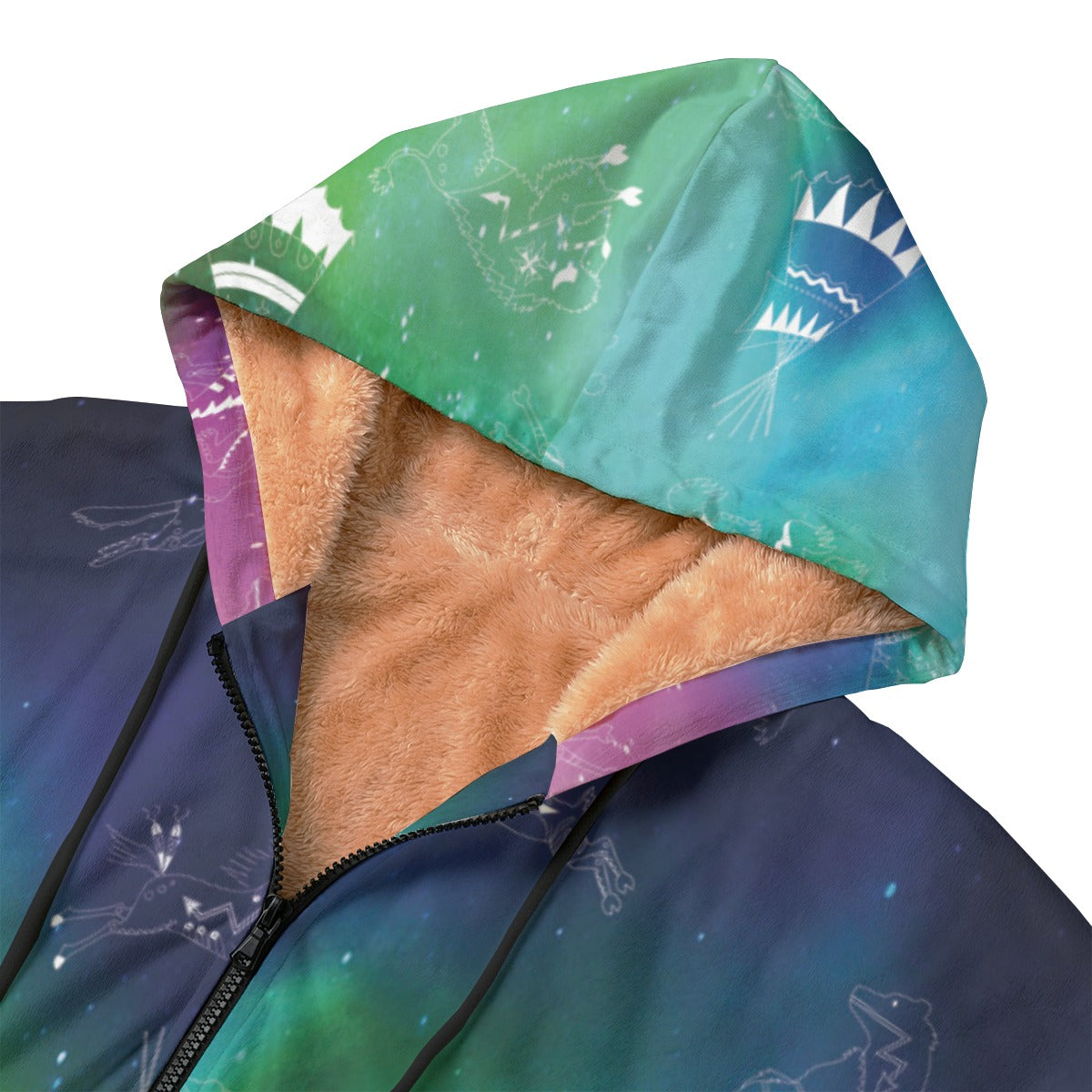 Aurora Medicine Animals Kid's Plush Windbreaker