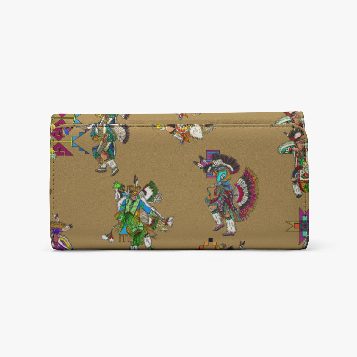 Men's Fancy Dancers Earth Foldable Wallet