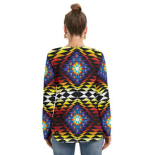 Load image into Gallery viewer, Sunset Blanket Tie Sweatshirt
