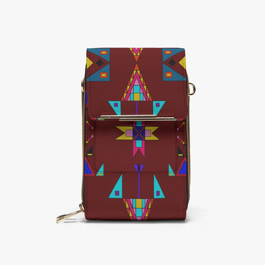 Enemy Territory Maroon Mobile Phone Chest Bag