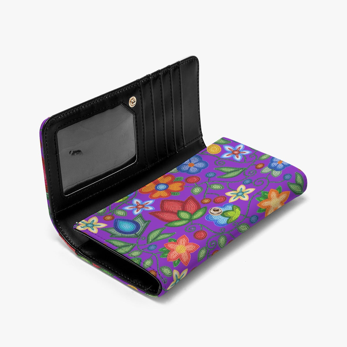 Morning Harmony Purple Wallet