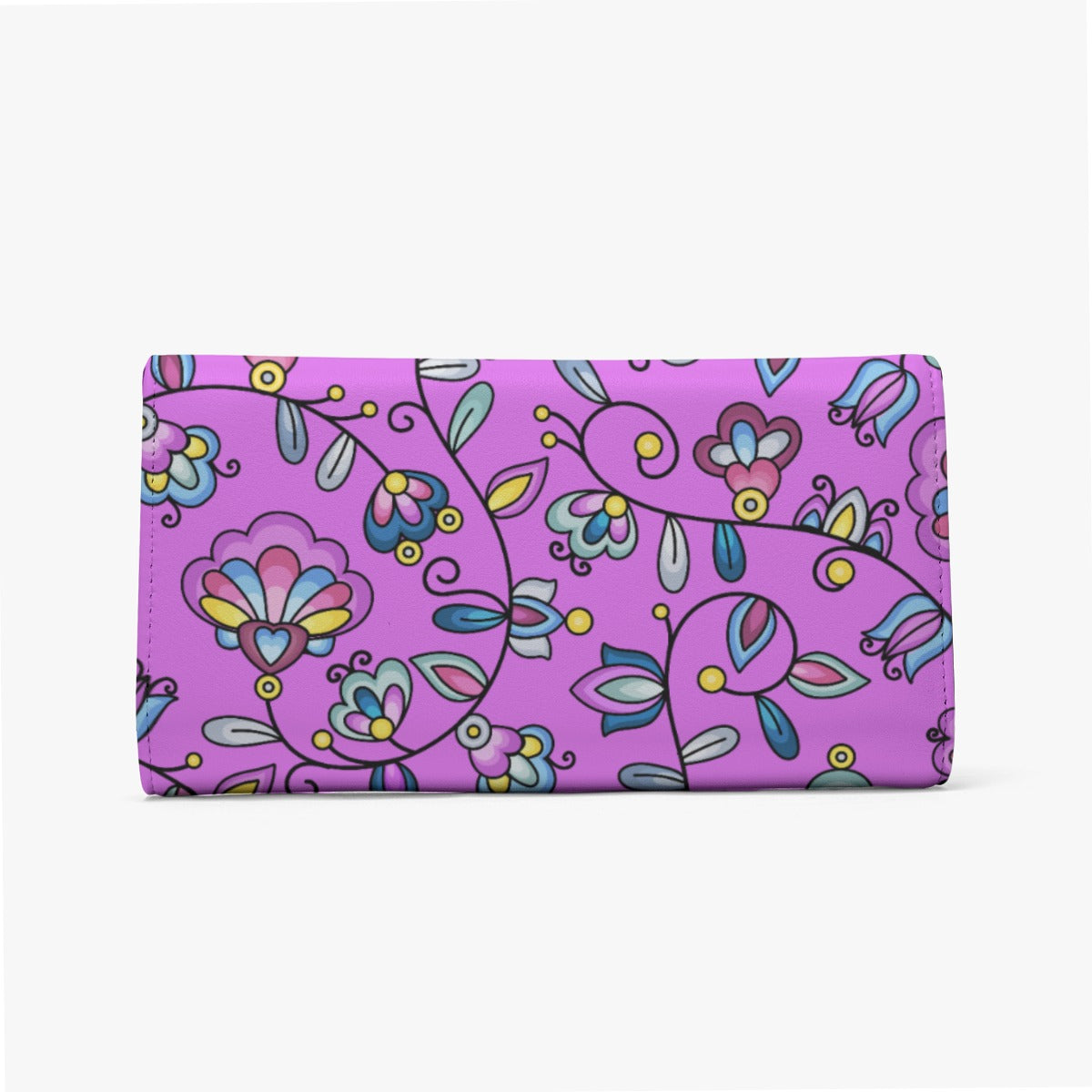 Autumn Bundle Blessing Purple Foldable Wallet