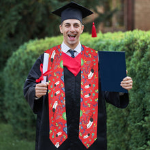 Load image into Gallery viewer, New Growth Vermillion Graduation Stole
