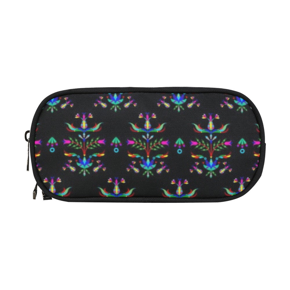 Dakota Damask Black Pencil Pouch