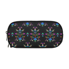 Load image into Gallery viewer, Dakota Damask Black Pencil Pouch
