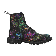 Load image into Gallery viewer, Neon Floral Elks Boots for Men
