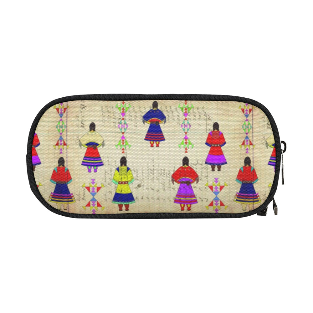 Ledger Round Dance Midnight Pencil Pouch