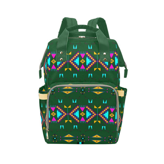 Rite of Passage Squash Leaf Multi-Function Diaper Backpack