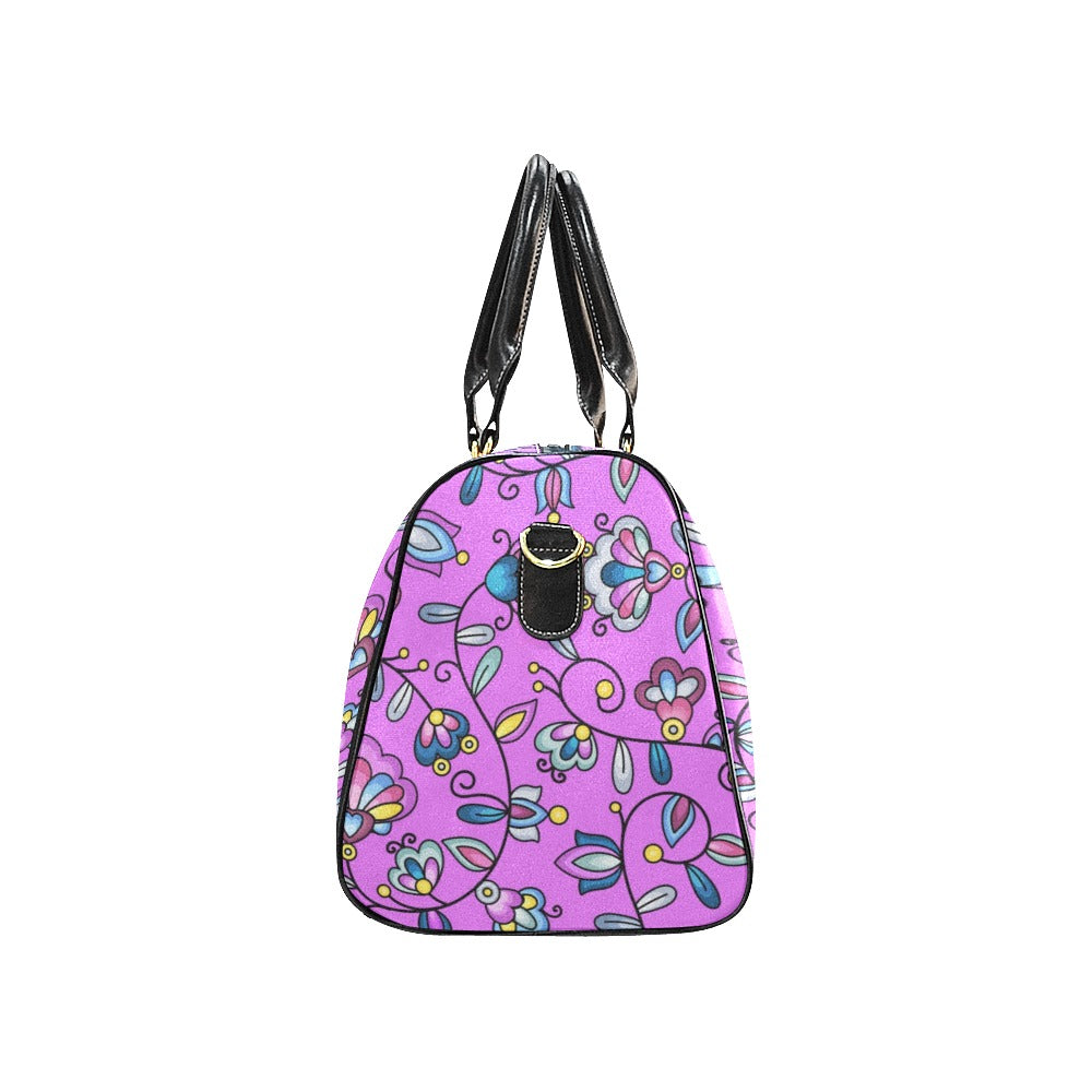 Autumn Bundle Blessing Purple Large Travel Bag