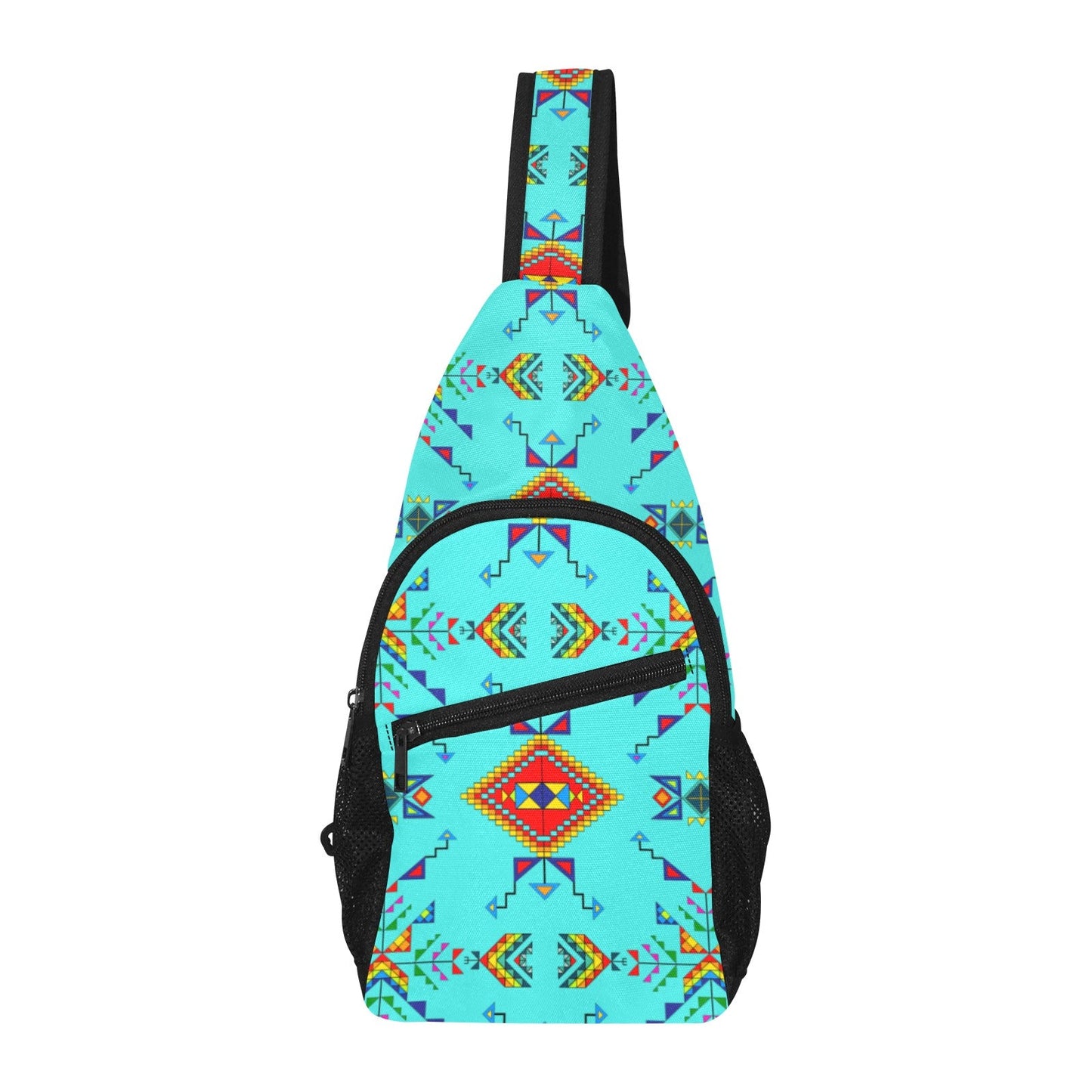 Buffalo Jump Turquoise Chest Bag