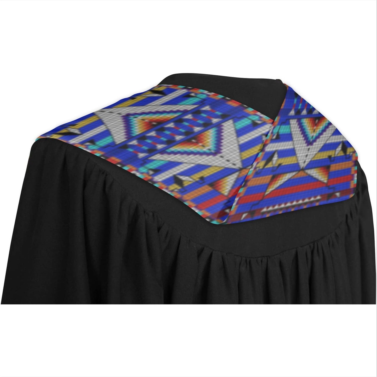 Medicine Blessing Blue Graduation Stole