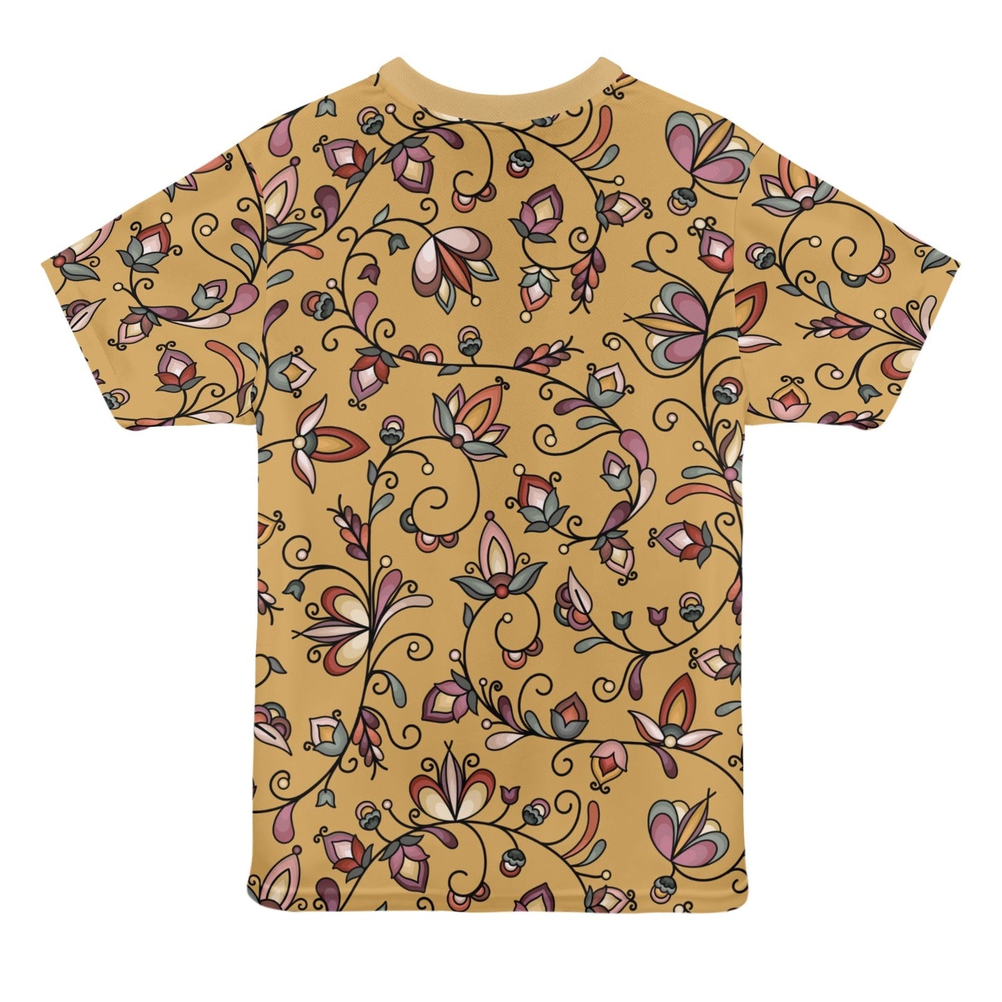 Burnt Sky Petals Gold Tee