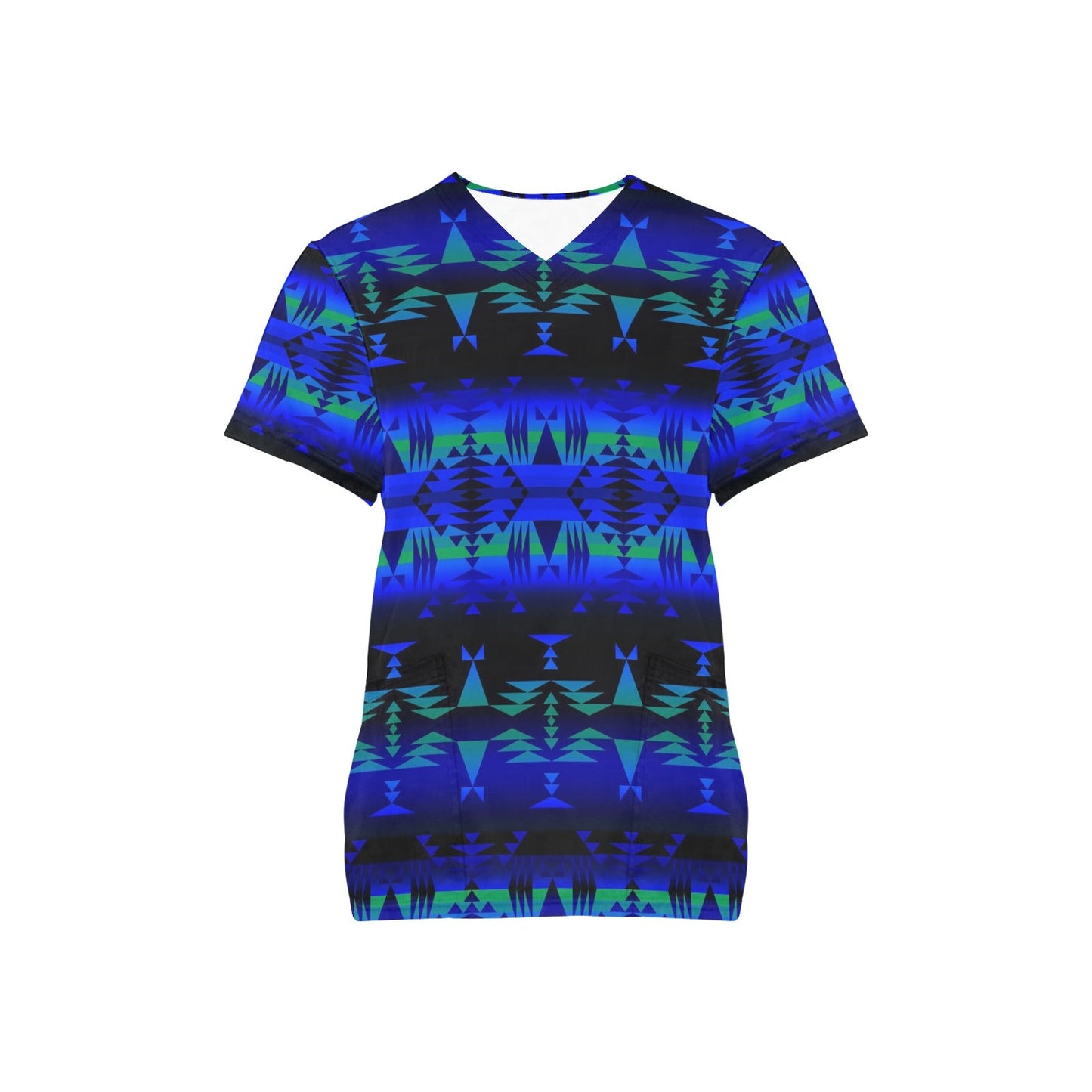 Between the Blue Ridge Mountains Scrub Top