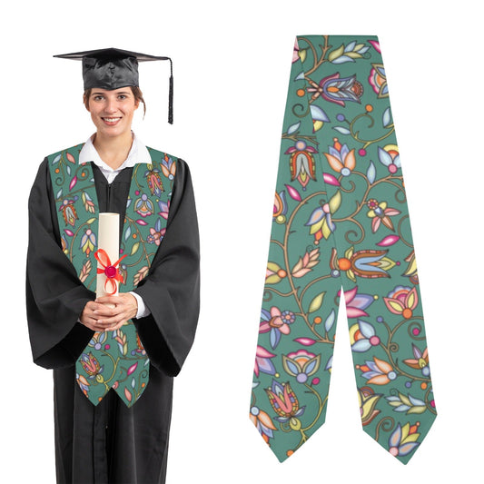 Buffalo Bloom Pond Reflection Graduation Stole