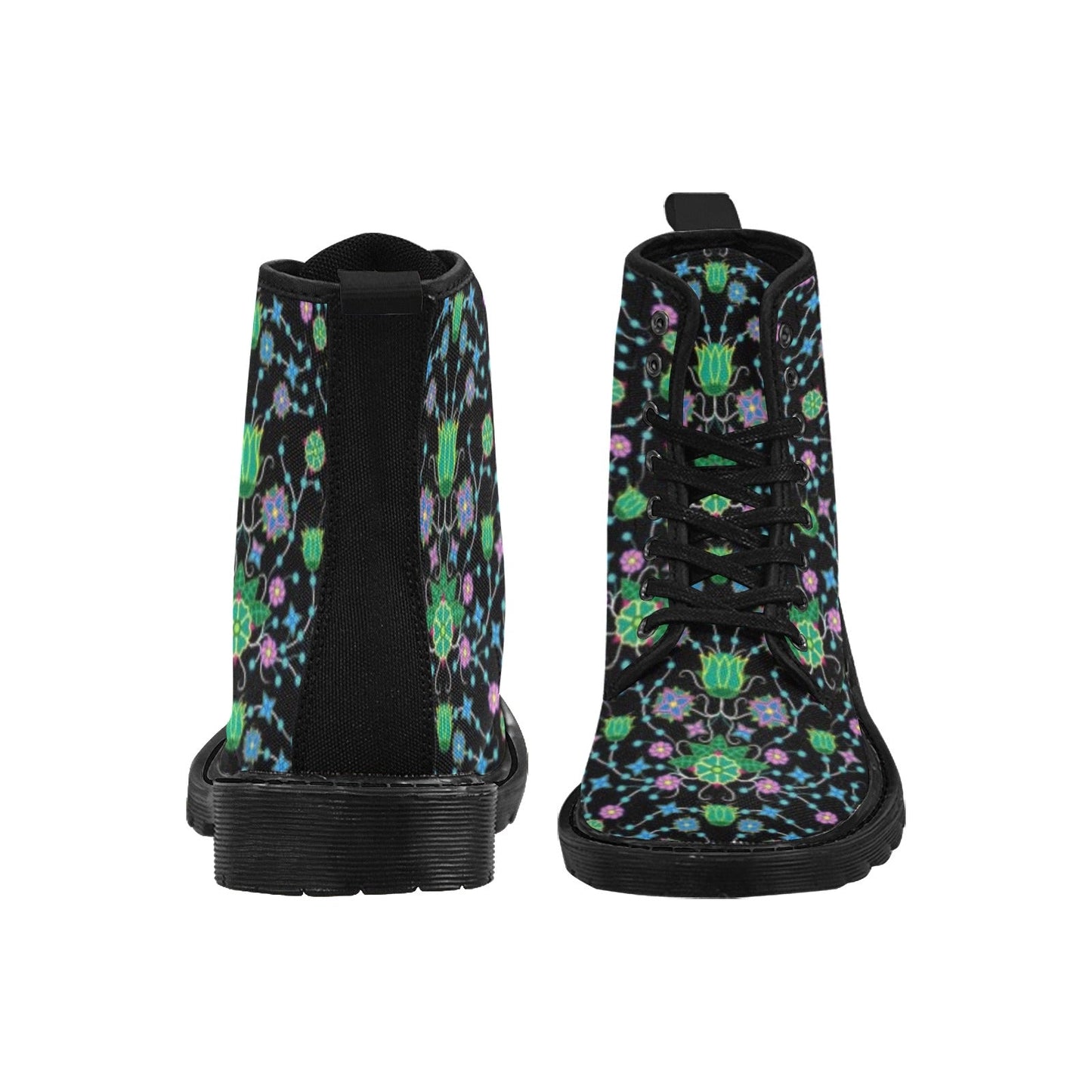 Floral Damask Garden Boots