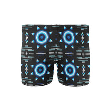 Load image into Gallery viewer, Rising Star Wolf Moon Men&#39;s Swimming Trunks
