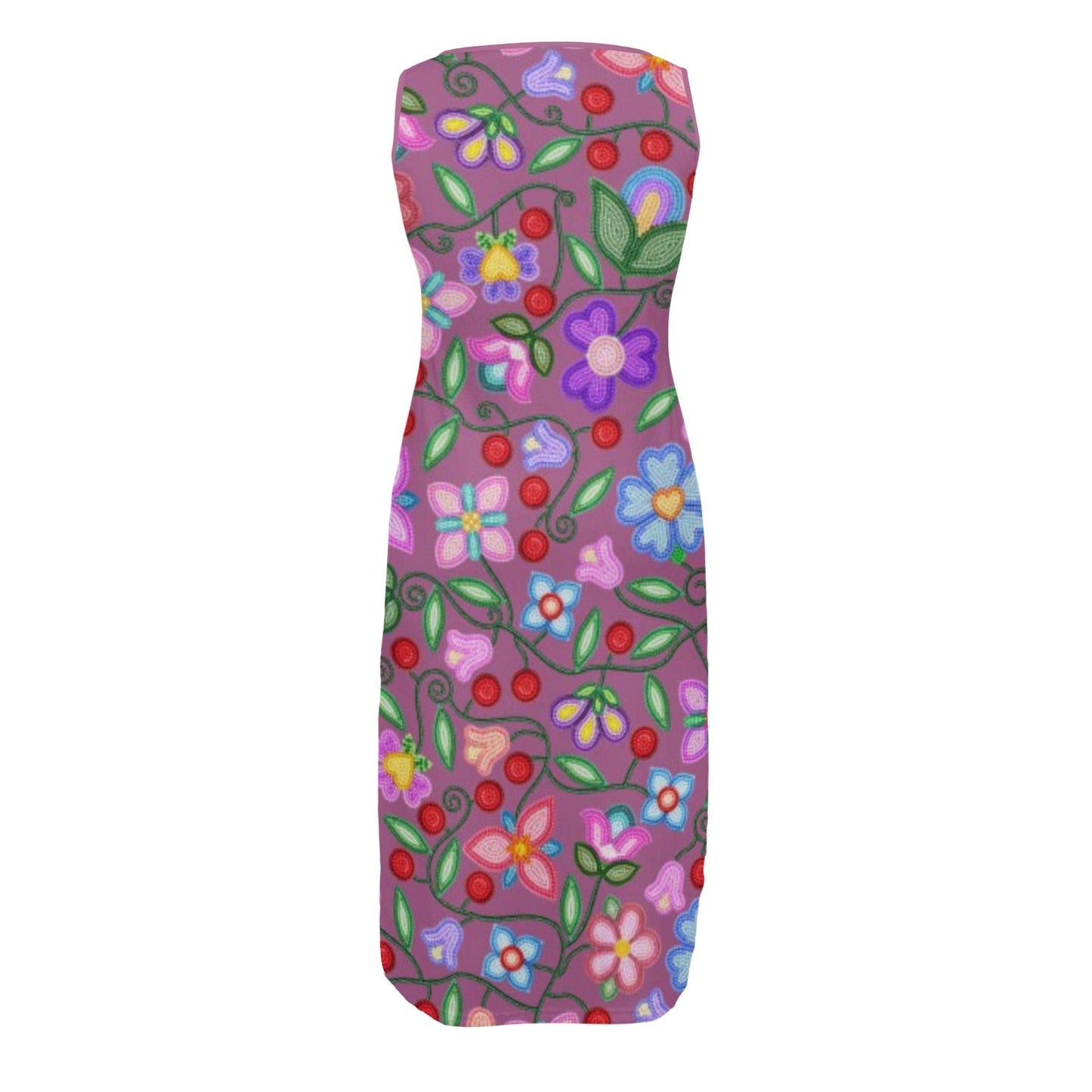 Petal Harmony Dusty Rose Phaedra Dress