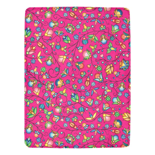 Prairie Plains Spirit Pink X-Large Micro Fleece Blanket