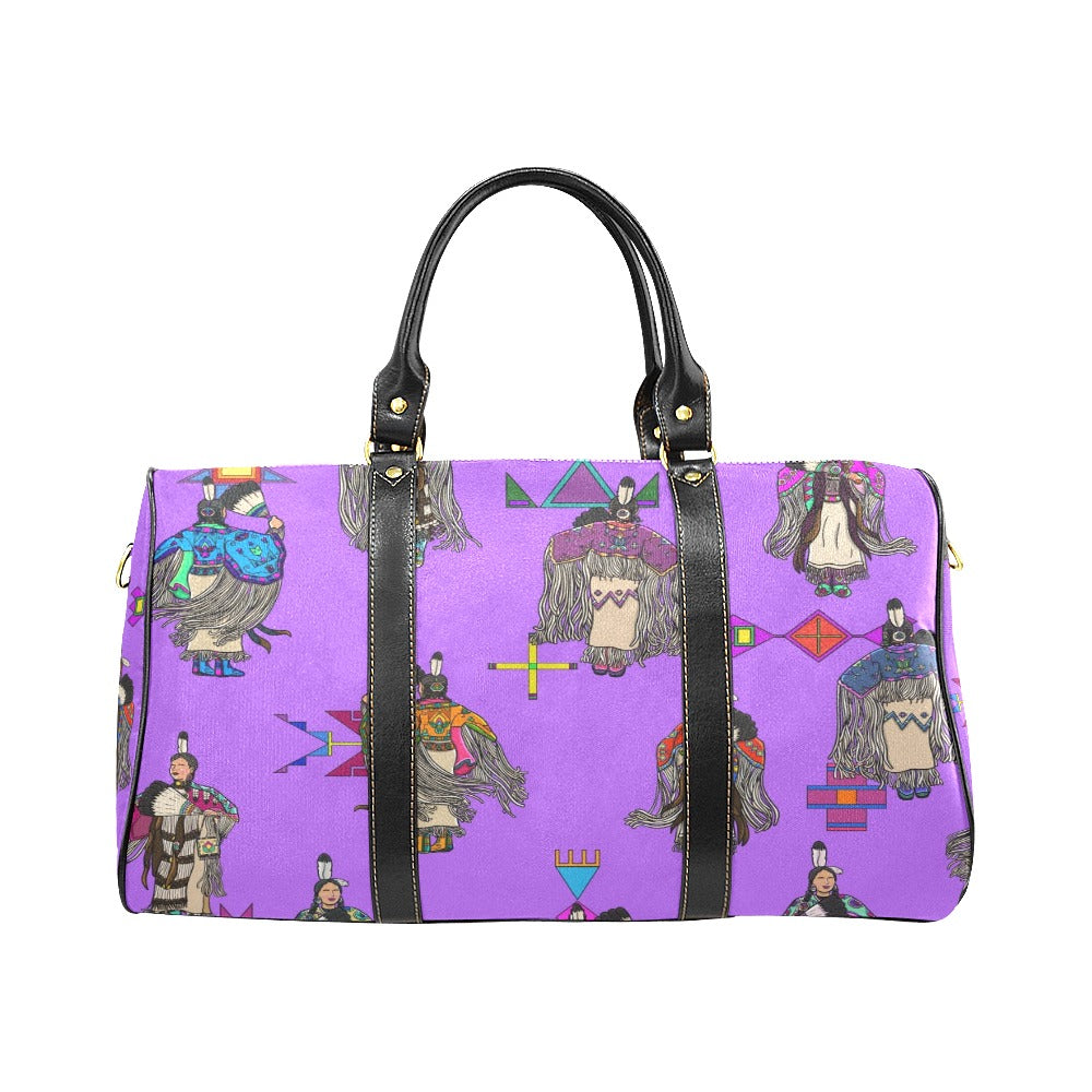 Women's Tradish Dancers Purple Small Travel Bag