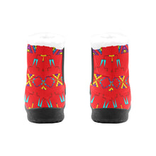 Load image into Gallery viewer, Rainy Chief Rainbow Red Men&#39;s Padded Winter Boot
