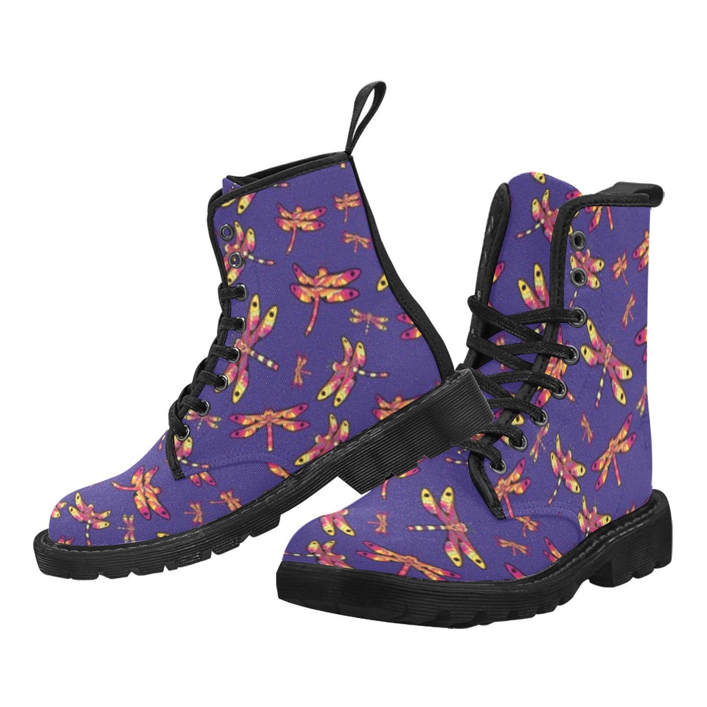 Gathering Purple Boots