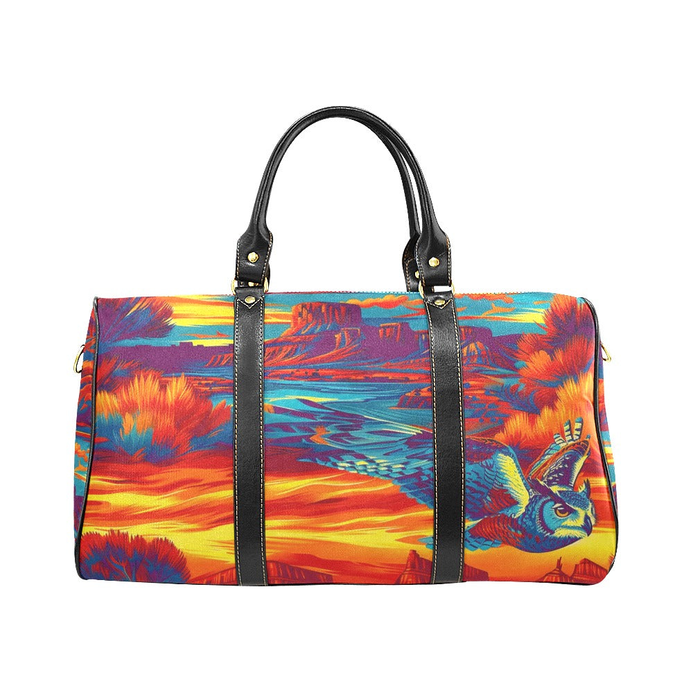 Owl on the Prowl Large Travel Bag