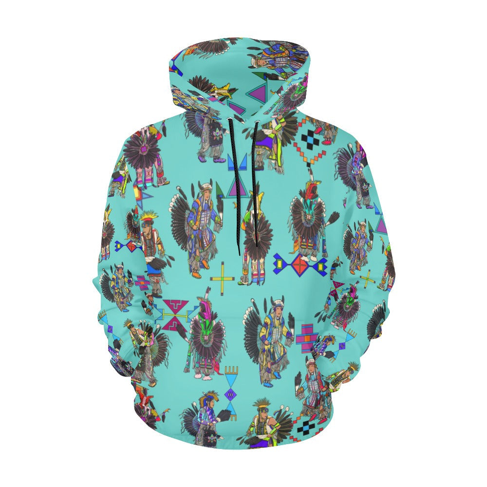 Men's Tradish Dancers Eggshell Blue Hoodie for Women