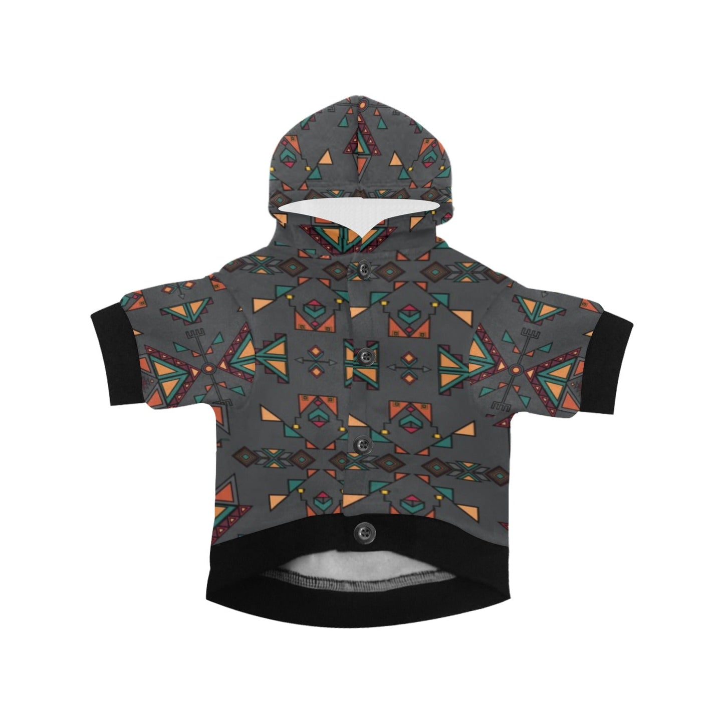 Arrow dawn Gray Pet Dog Hoodie