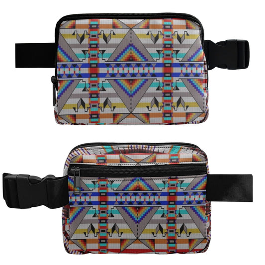 Medicine Blessing White Belt Bag