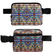 Load image into Gallery viewer, Medicine Blessing White Belt Bag
