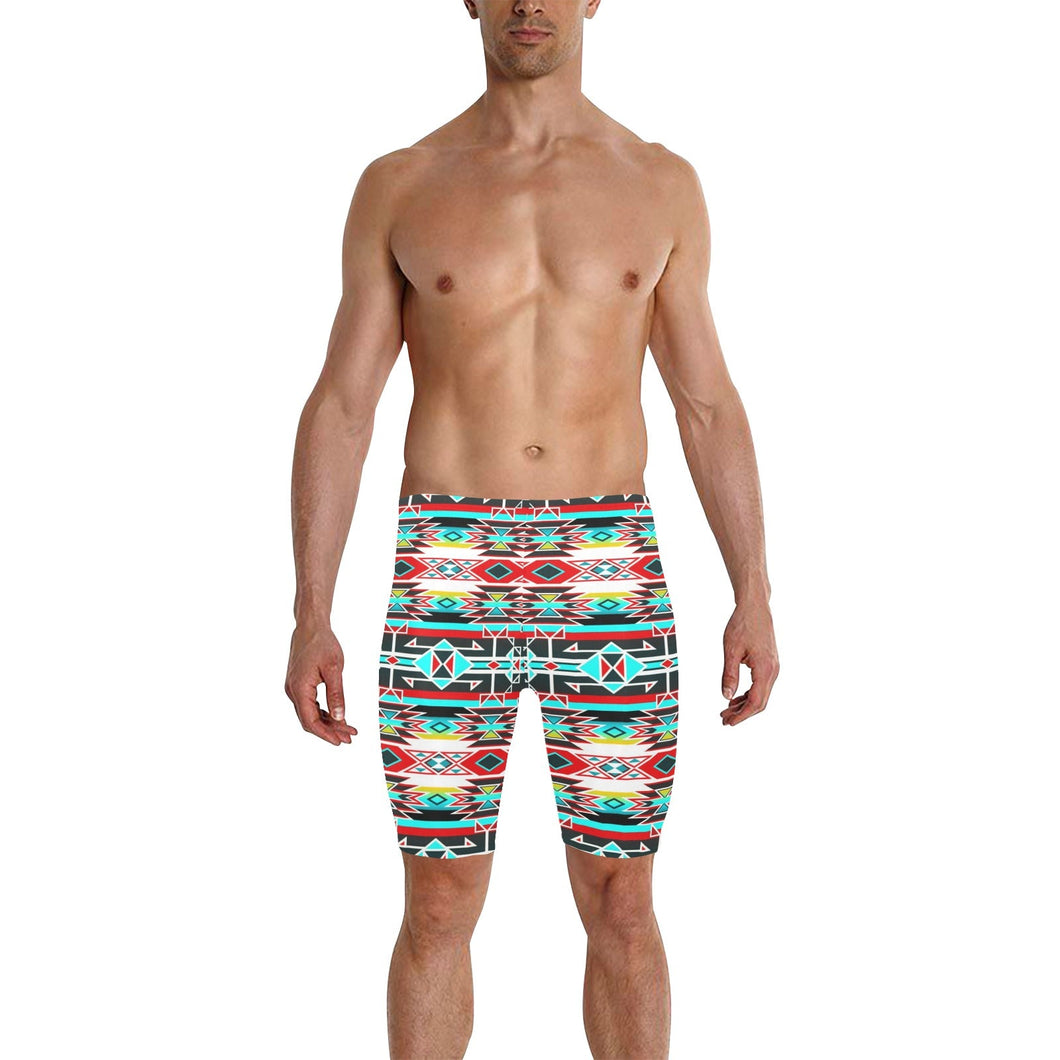 Force of Nature Windstorm Men's Knee Length Swimming Trunks