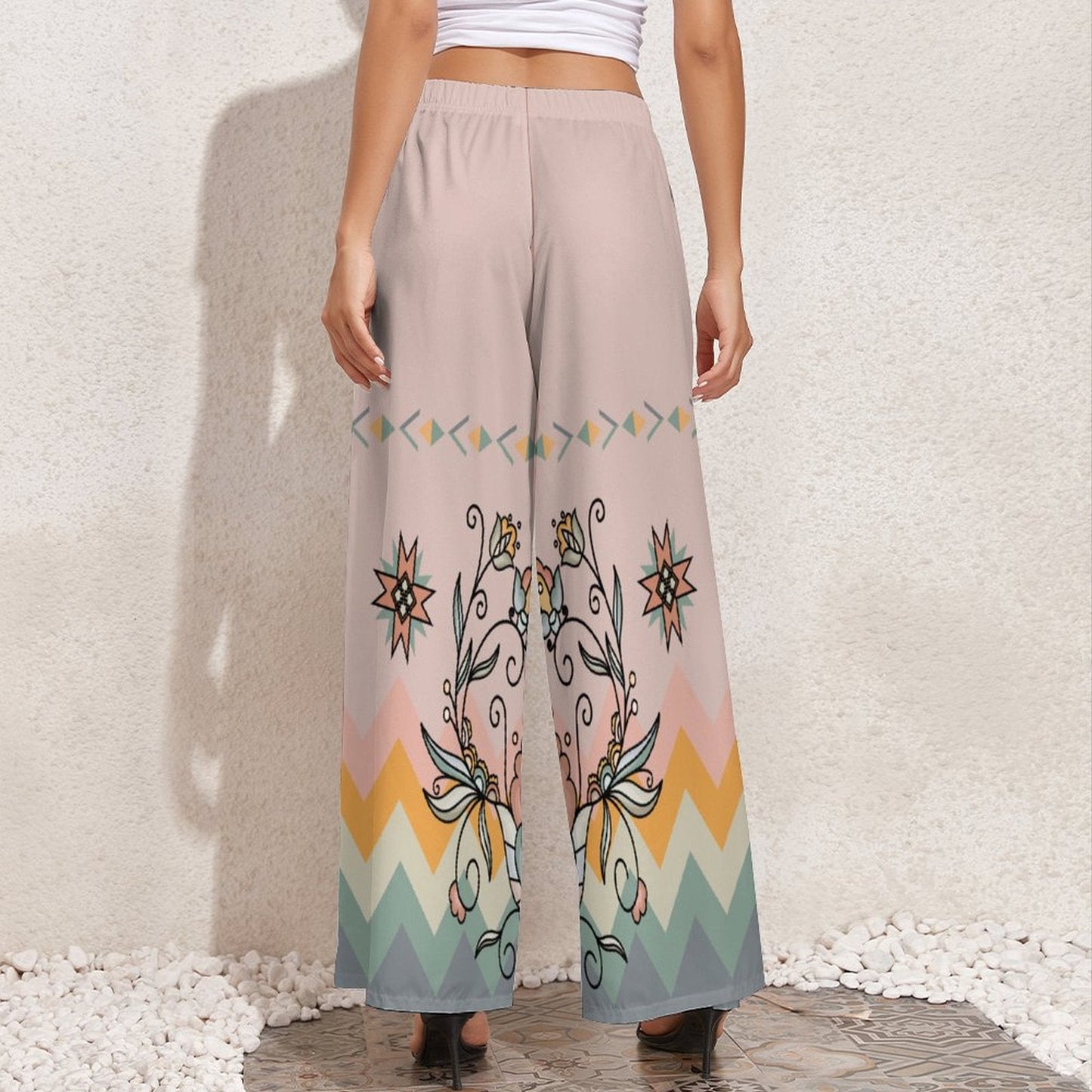 Falling Leaf Rising Bloom Ribbon Pant