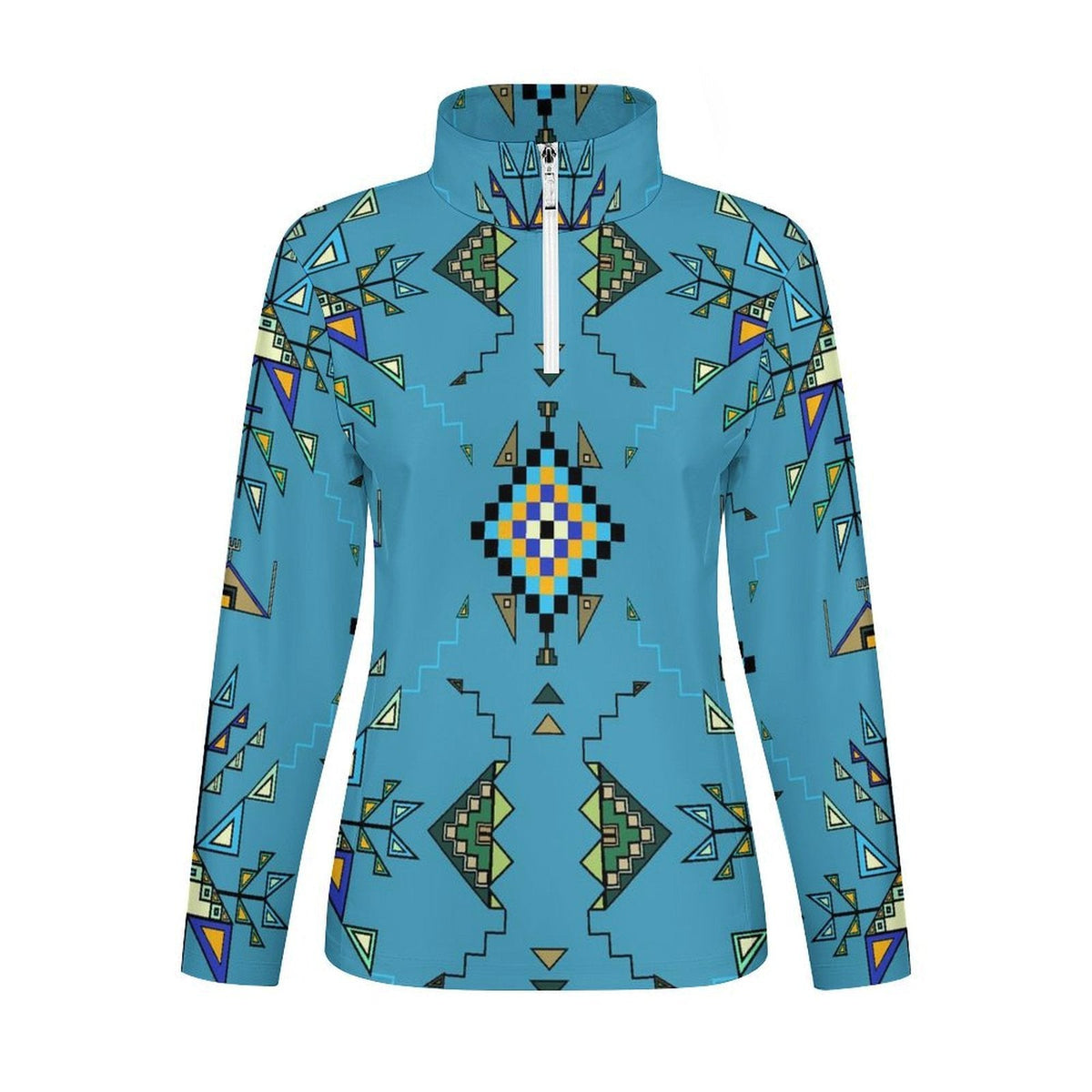 Bear Shield Long Sleeve Yoga Shirt