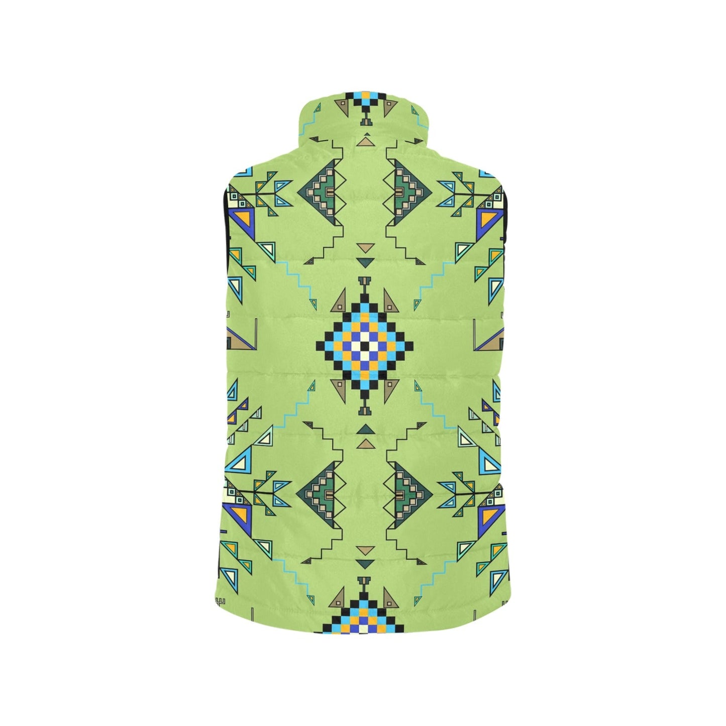 Bear Shield Green Women's Padded Vest Jacket
