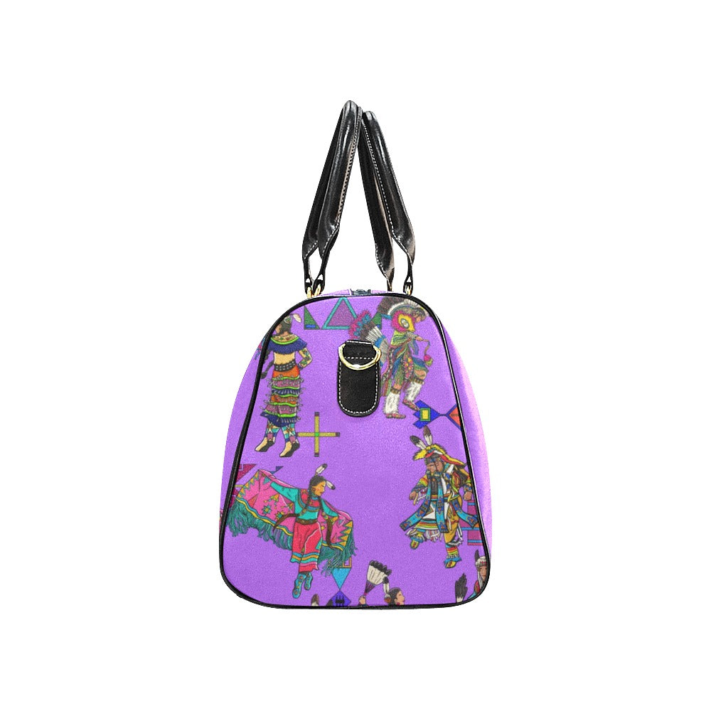Grand Entry Dancers Purple Small Travel Bag