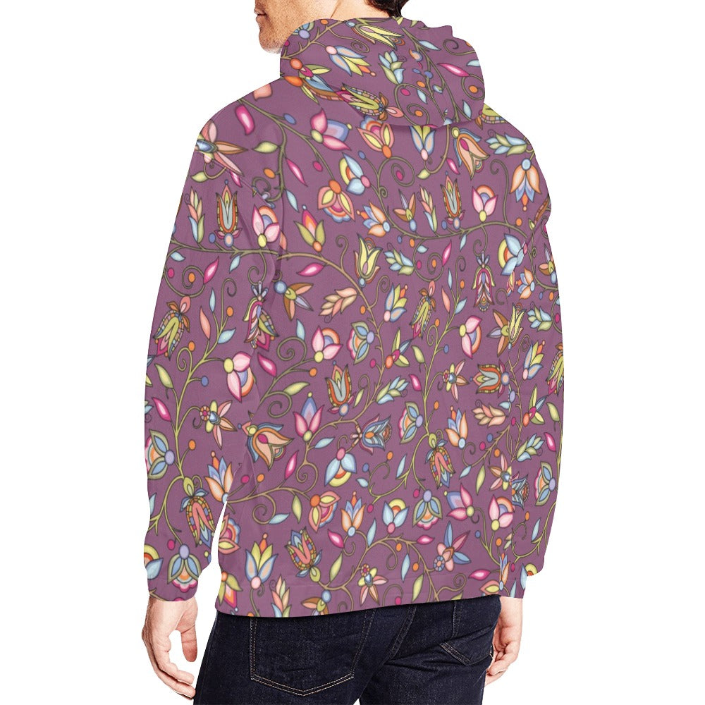 Buffalo Bloom Blush Hoodie for Men