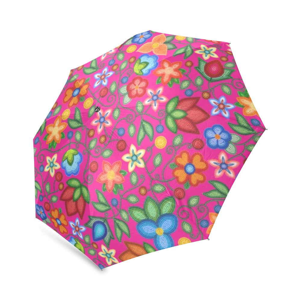 Morning Harmony Pink Foldable Umbrella