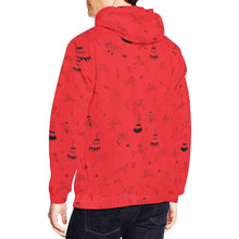 Load image into Gallery viewer, Ledger Dabbles Red Hoodie for Men
