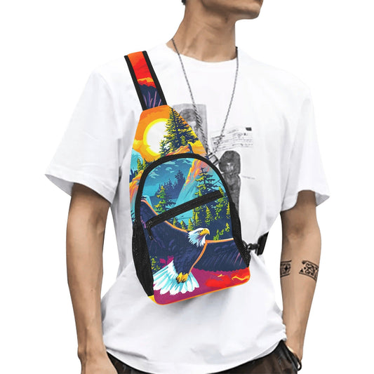 Cruising Eagles Chest Bag