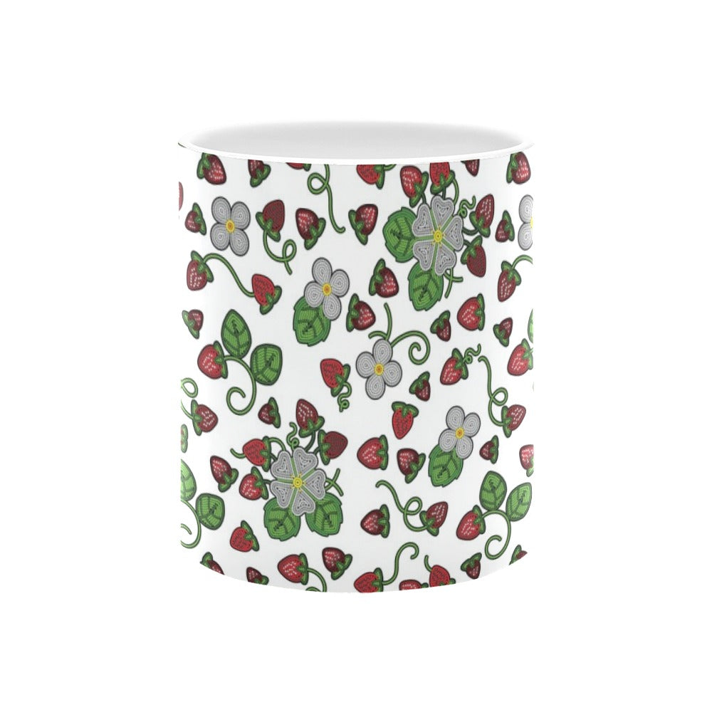 Strawberry Dreams White Mug