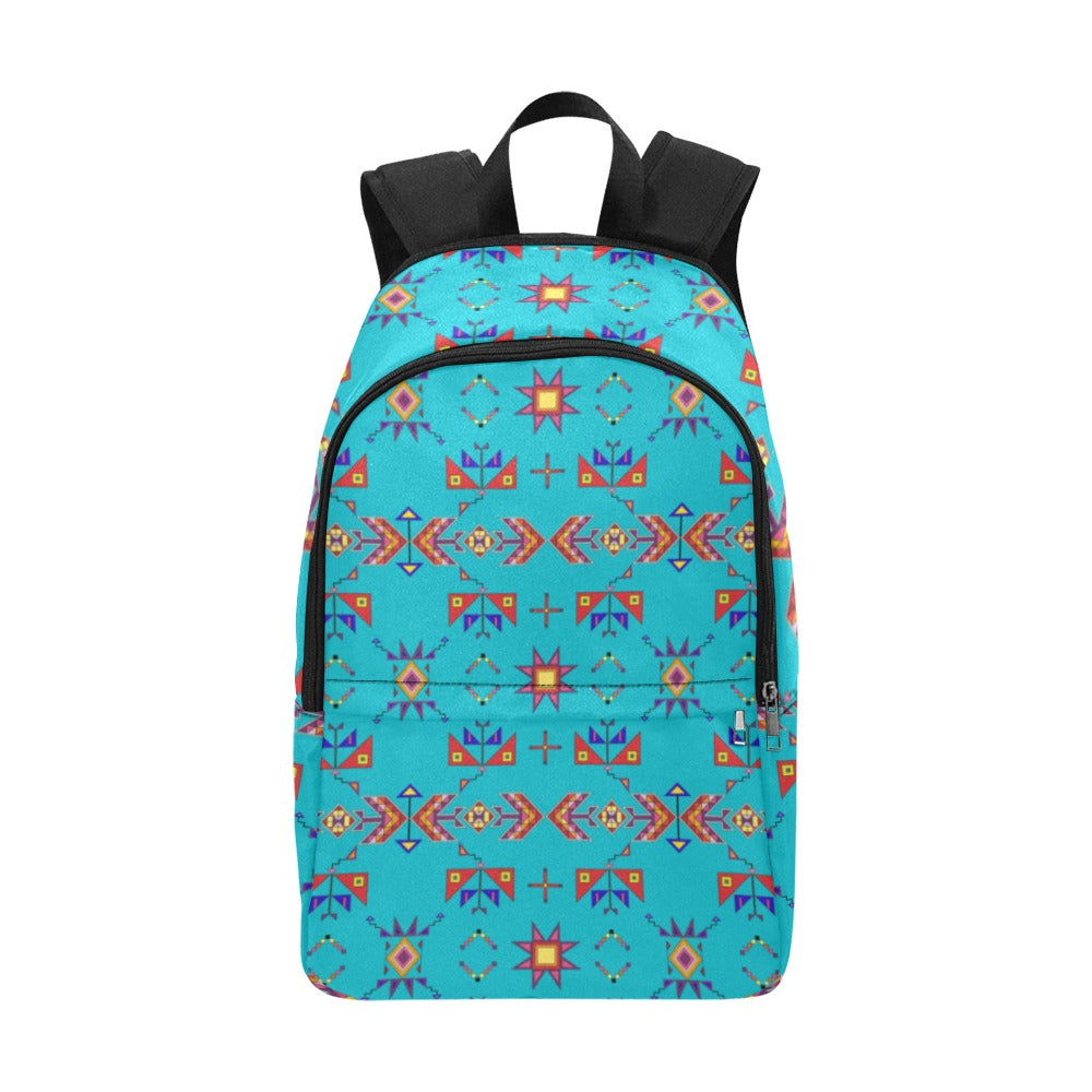 Scattered Generations Turquoise Backpack